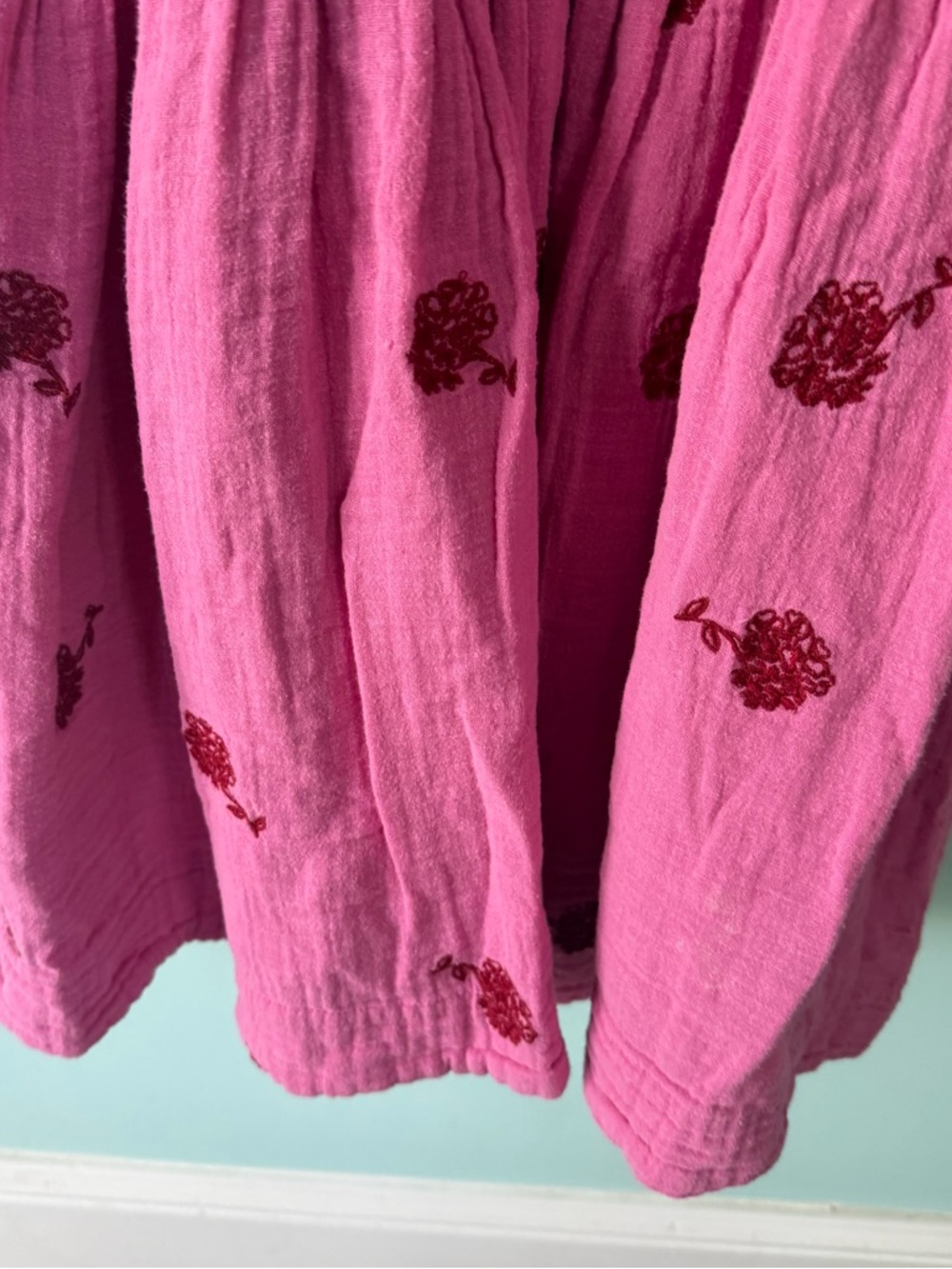 Free People Tory Embroidered Mini Dress Size Small - Picture 13 of 15